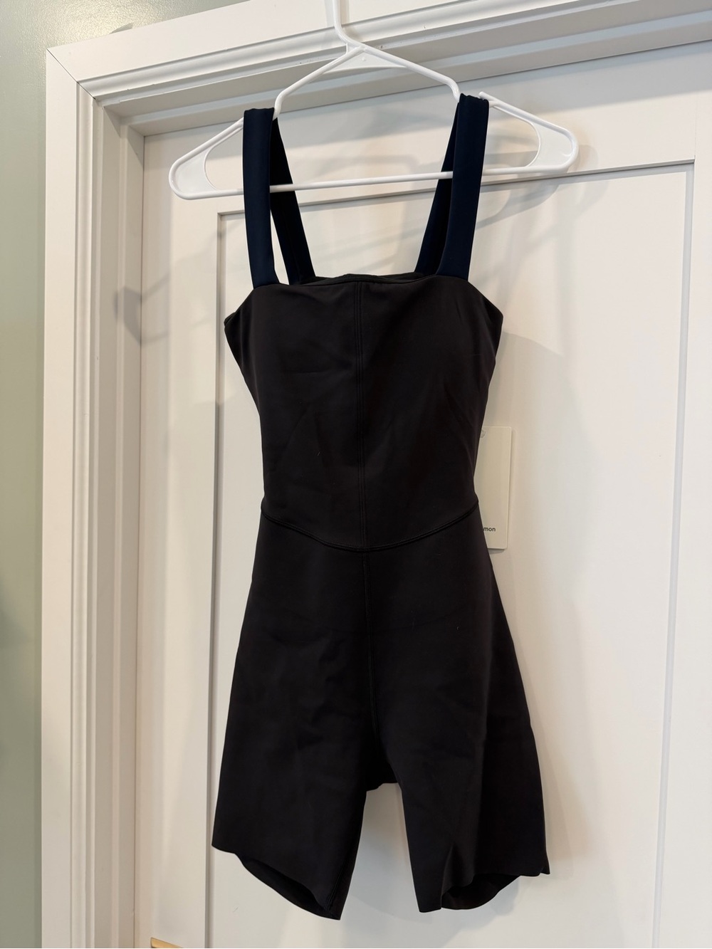 NWT💅lululemon Glow Up Black Strappy Romper Jumpsuit Size 6